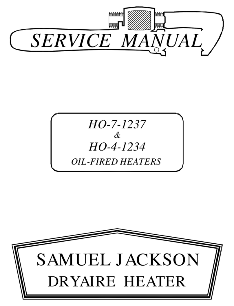 SAMUEL JACKSON HO-7-1237 Service manual