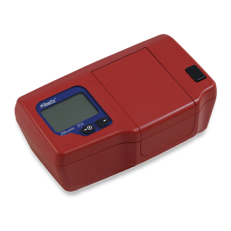HemoCue Albumin 201 operating manual
