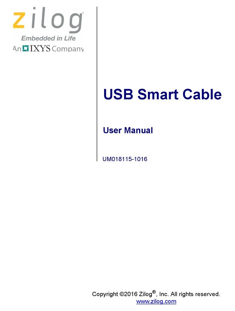 IXYS Zilog ZUSBSC00100ZACG user manual