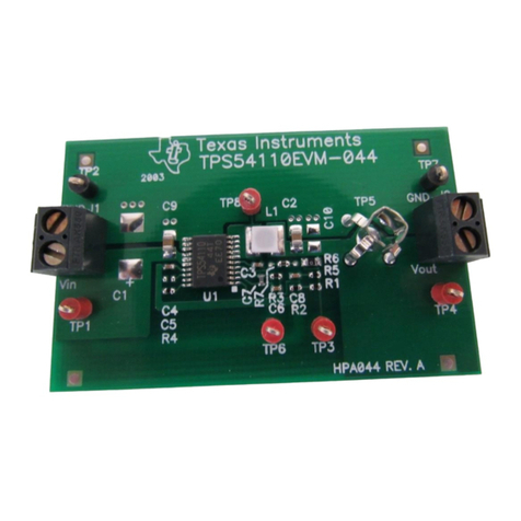 Texas Instruments TPS54110EVM-044 User manual