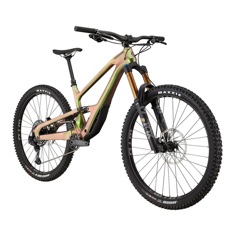 Cannondale Jekyll Owner's manual supplement