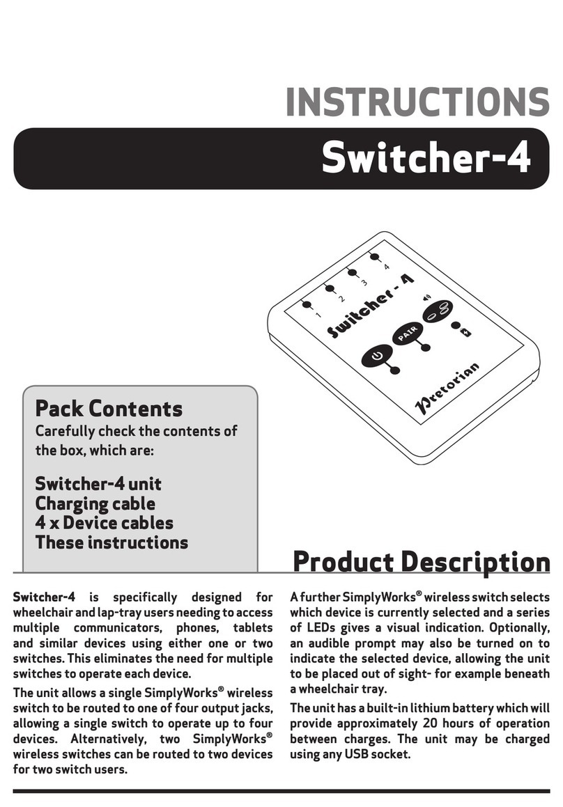Pretorian Switcher-4 instructions