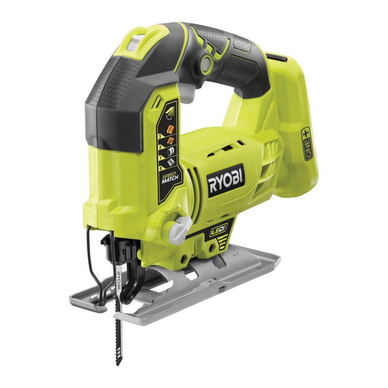 Ryobi R18JS User manual