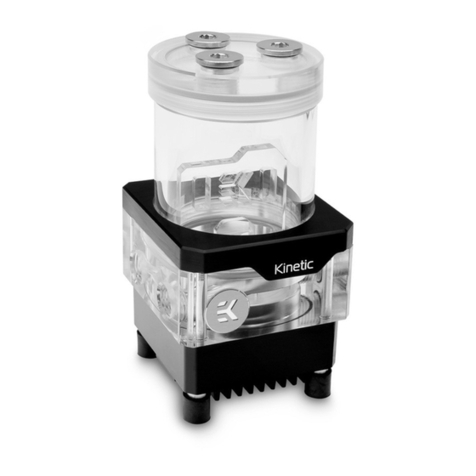 ekwb EK-Quantum Kinetic TBE DDC PWM Series User manual