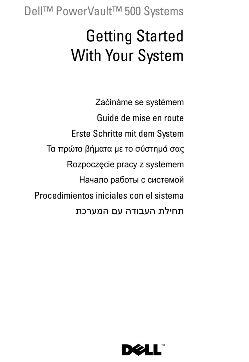 Dell PowerVault 500 Series User manual