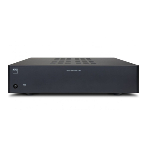 NAD C 268 Quick setup guide