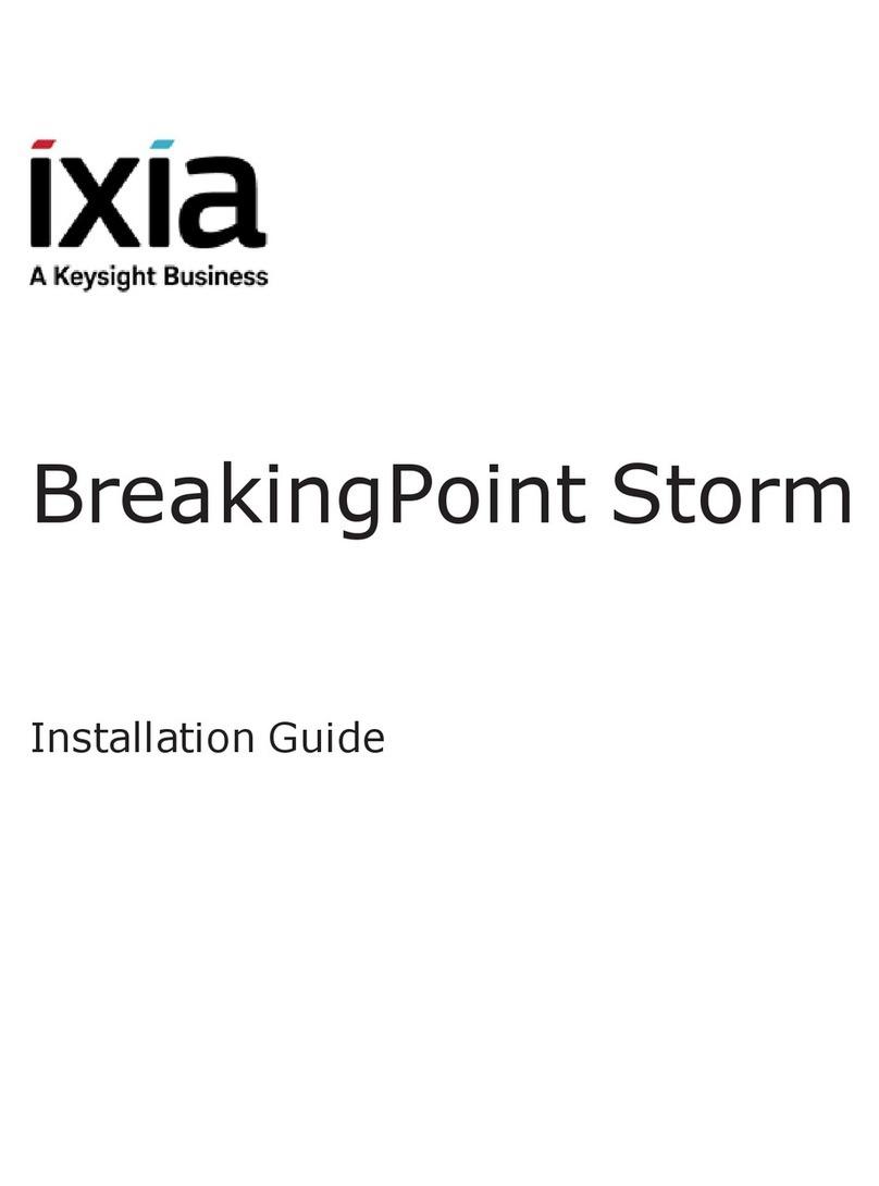 Keysight ixia BreakingPoint Storm User manual