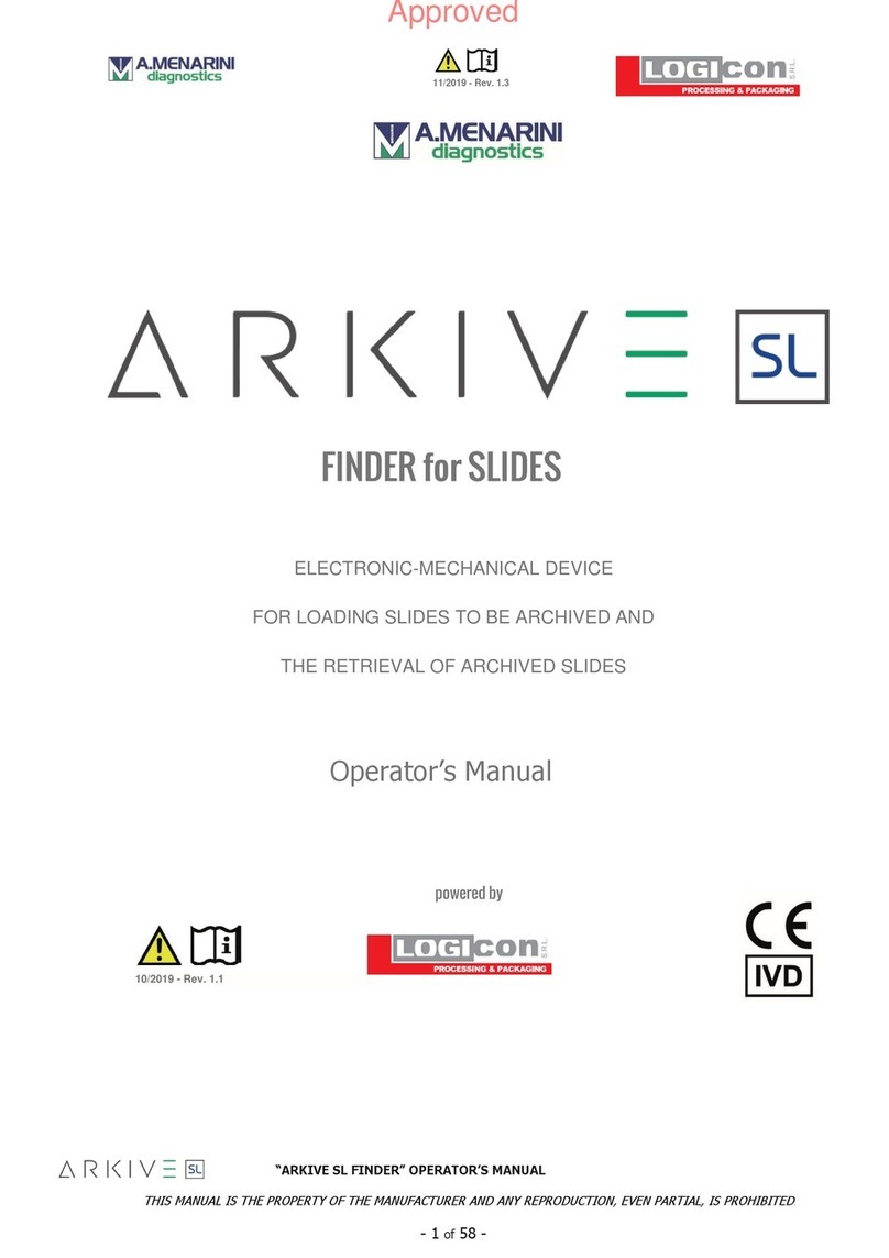 A.MENARINI ARKIVE SL Operator's manual