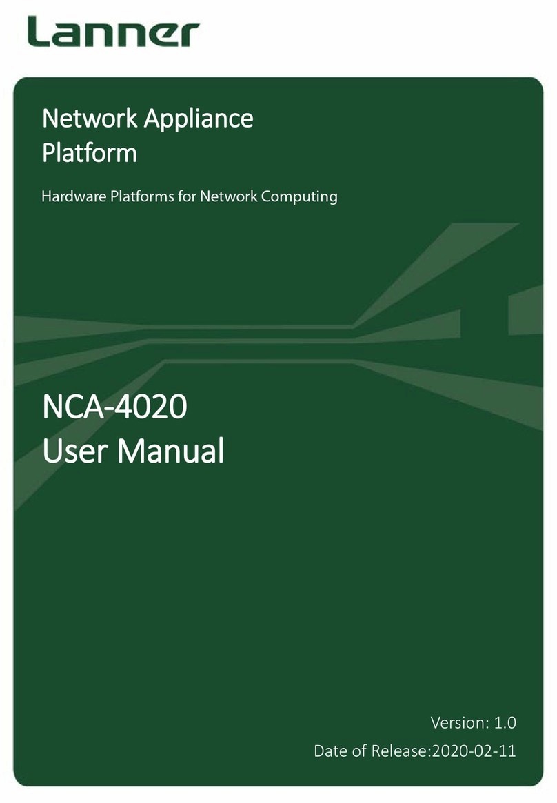 Lanner uCPE NCA-4020 user manual