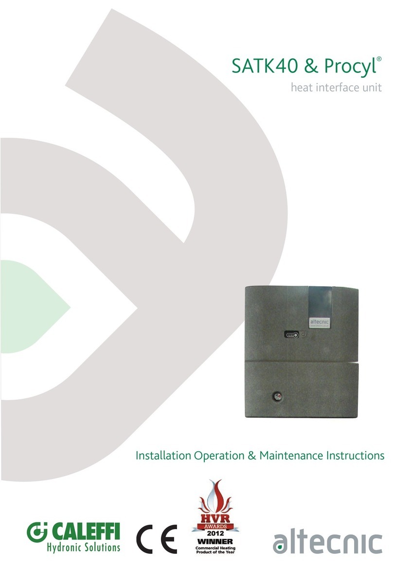 CALEFFI Altecnic SATK40103 Guide