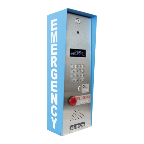 Mircom TX3 Series Installation and operation manual
