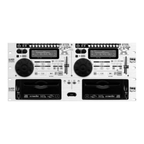 Stageline CD-400PRO User manual