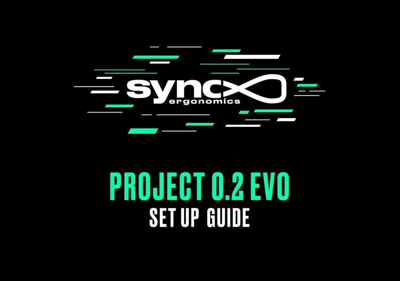 Sync Ergonomics Project 0.2 Evo Setup guide Sync Ergonomics Project 0.2 Evo Setup guide