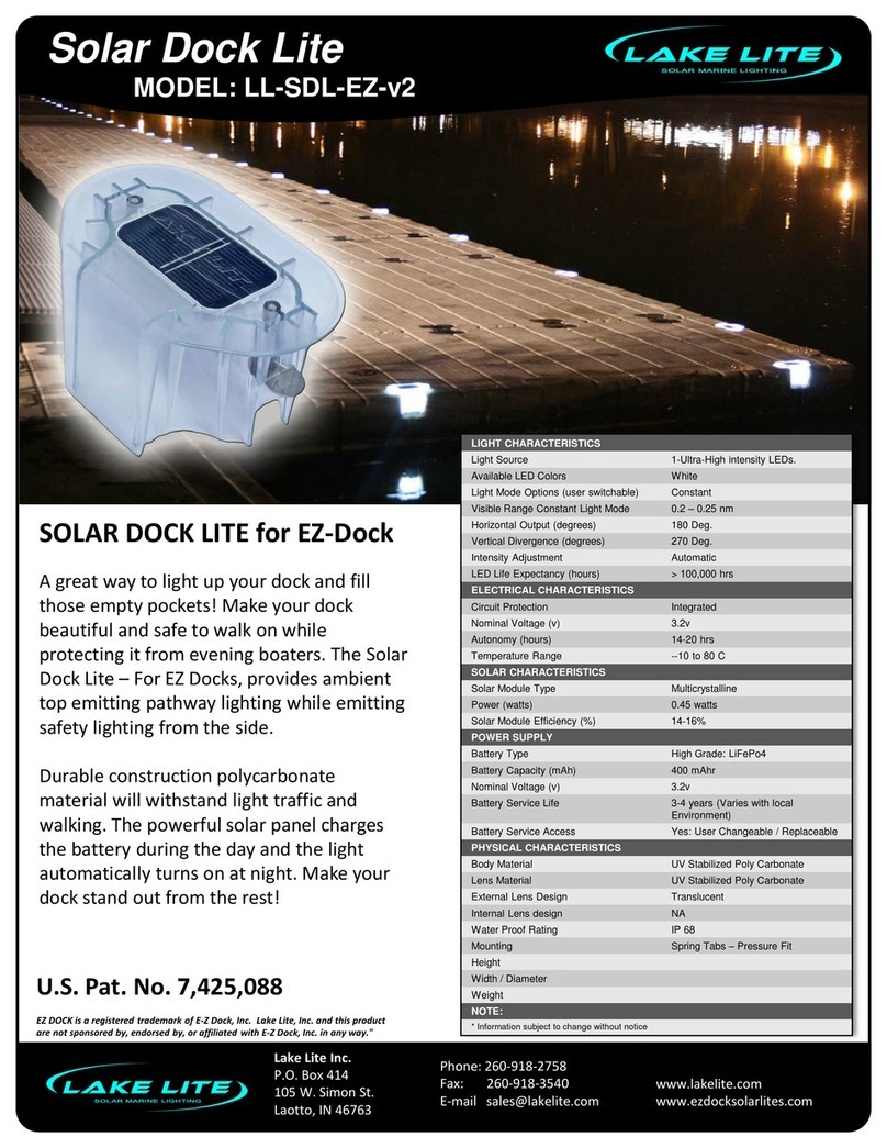 Lake Lite LL-SDL-EZ-v2 manual