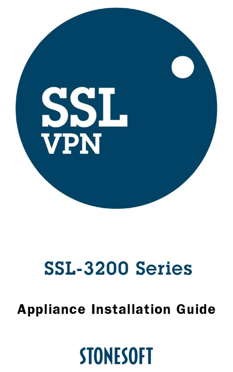 Stonesoft SSL-3200 Series Appliance installation guide