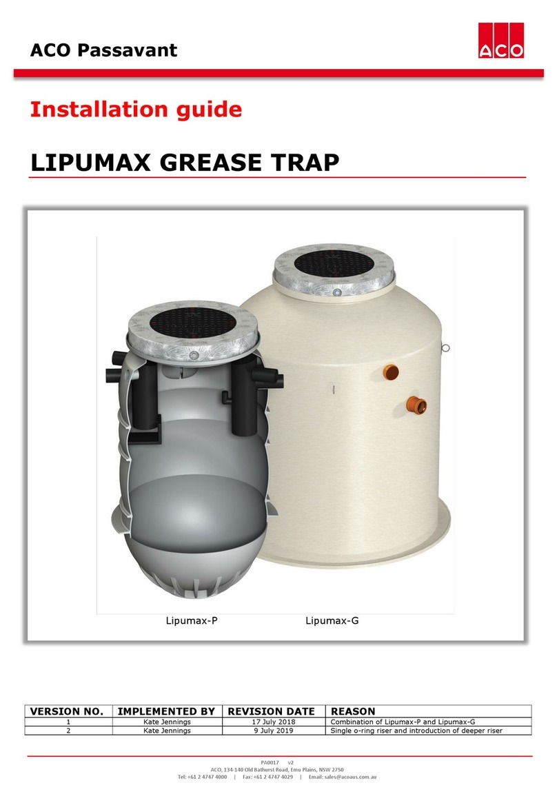 ACO Lipumax-P User manual