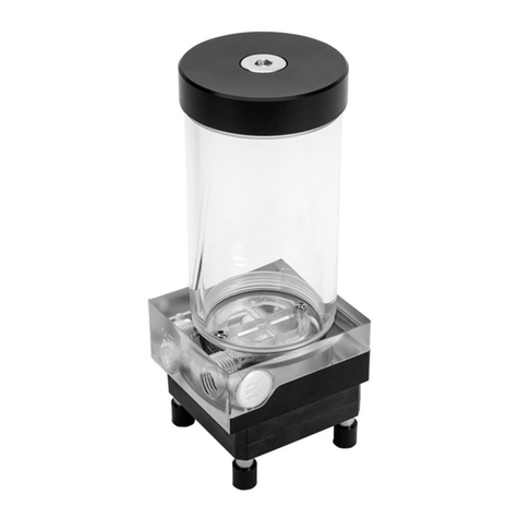 ekwb EK-Classic Pump Reservoir 160 SPC PWM D-RGB Installation and mounting manuals