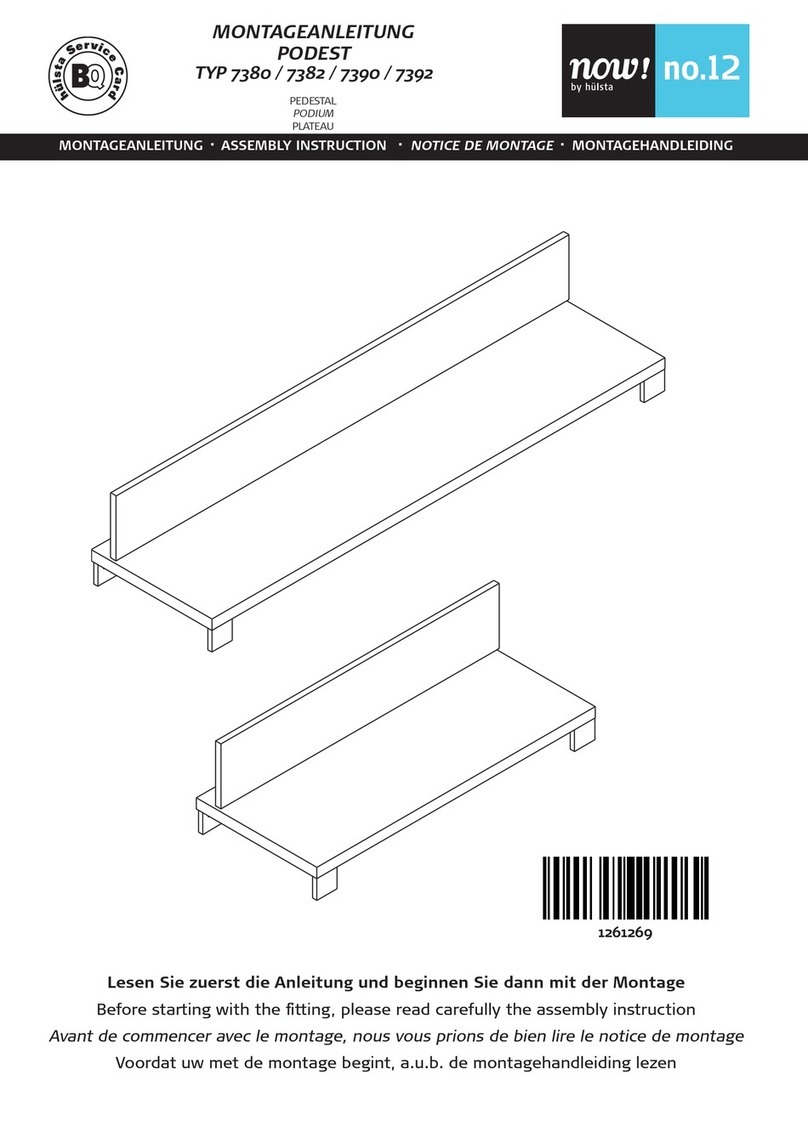 Hülsta Now! 7380 User manual