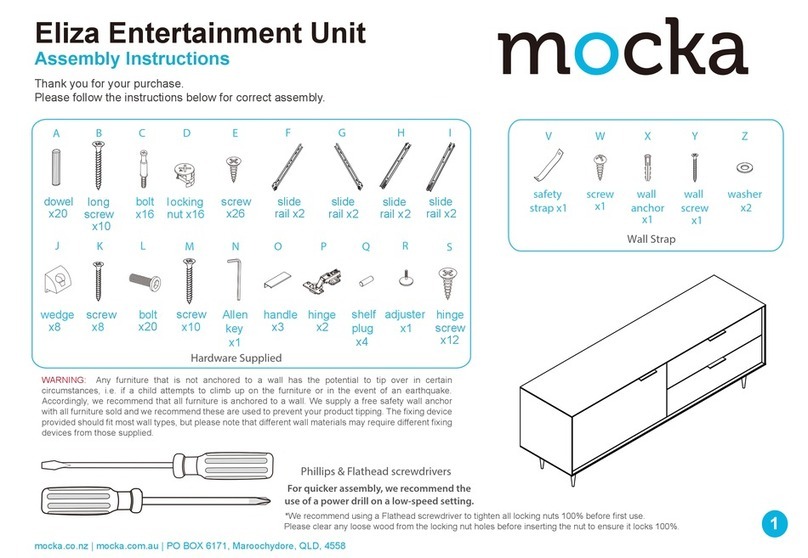 Mocka Eliza Assembly instructions