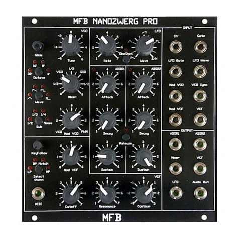 MFB NANOZWERG Pro user manual