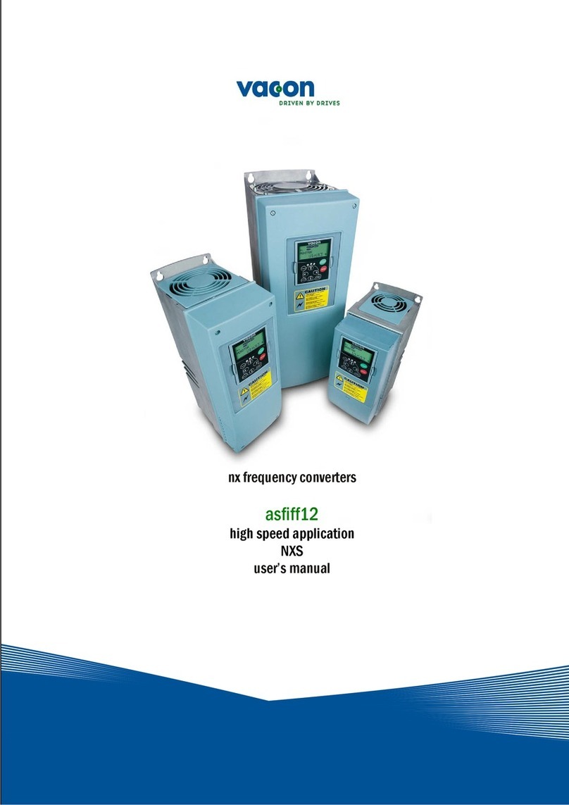 Vacon asfiff12 User manual