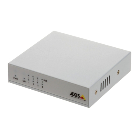Axis D8004 User manual