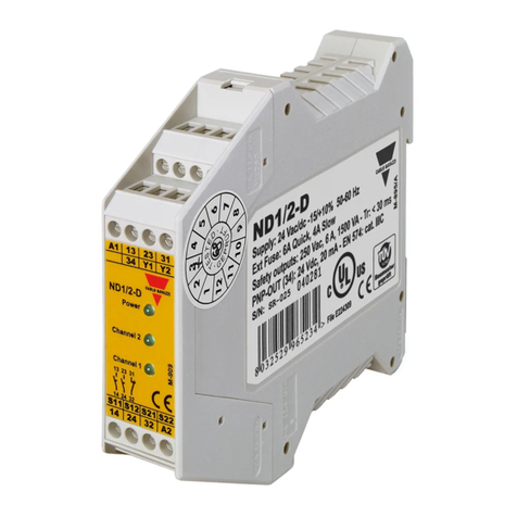 CARLO GAVAZZI ND12DCG User manual CARLO GAVAZZI ND12DCG User manual
