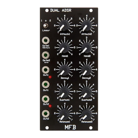 MFB DUAL ADSR User manual