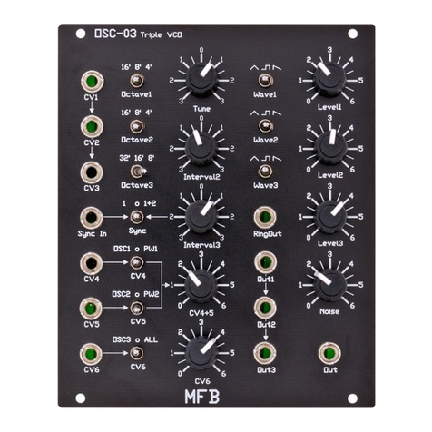 MFB OSC-03 User manual