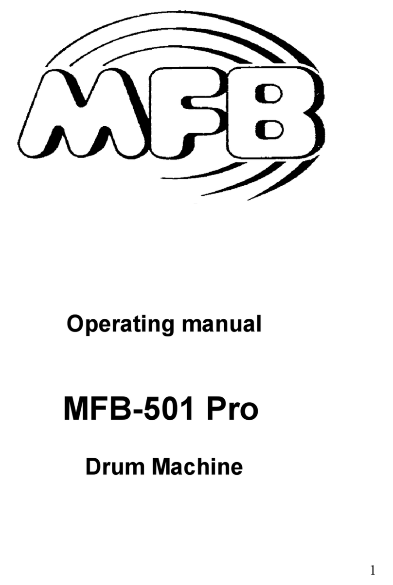 MFB MFB-501 Pro User manual