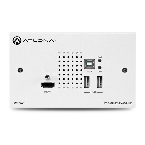 Panduit Atlona Omega AT-OME-EX-TX-WP-E Series installation guide