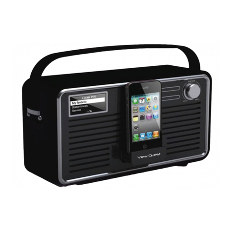 View Quest Retro Wi-Fi DAB+ Radio Operation guide