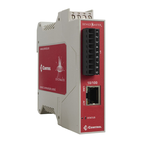 Comtrol DeviceMaster MOD Series Hardware installation and configuration guide