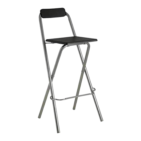 Argos Theo Folding Bar Stool 600/0262 Assembly instructions