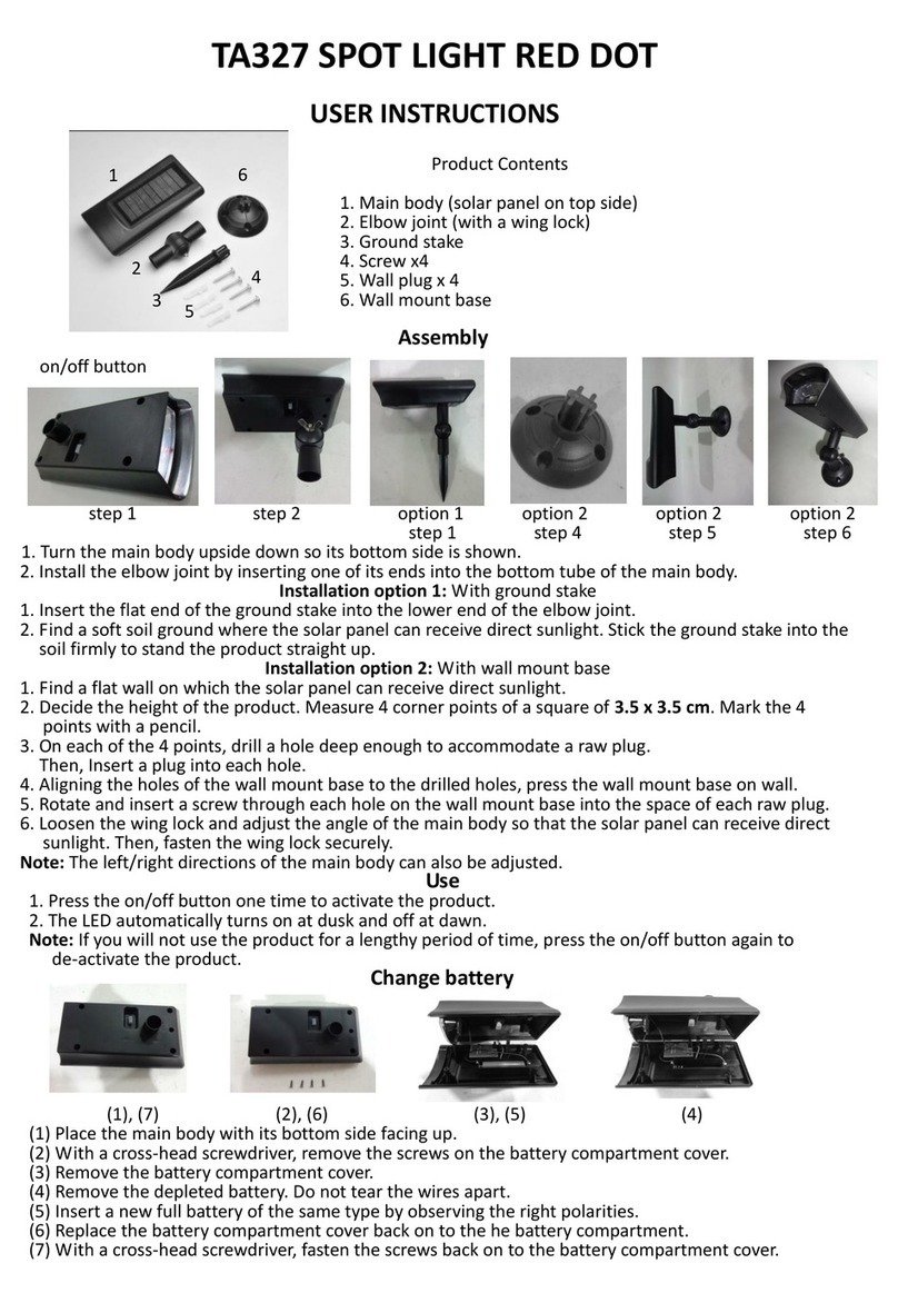 JD Williams and Co TA327 User instructions JD Williams and Co TA327 User instructions