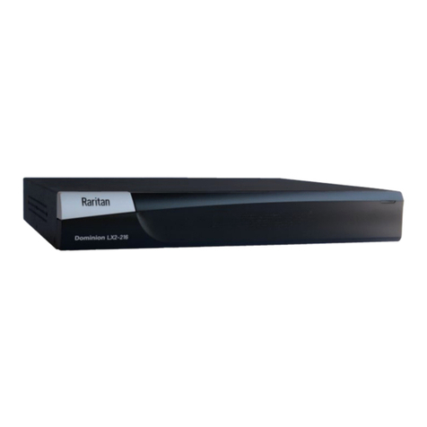 LEGRAND Raritan Dominion LX II Series User manual