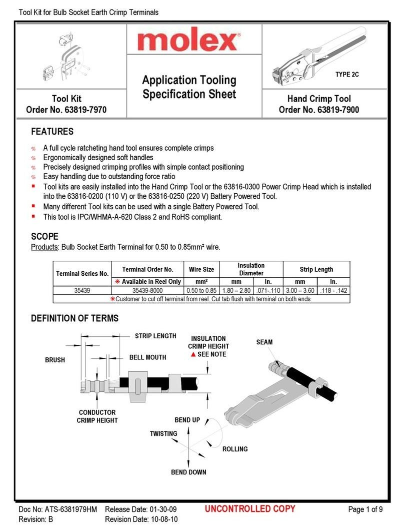 molex 207129 Series User manual