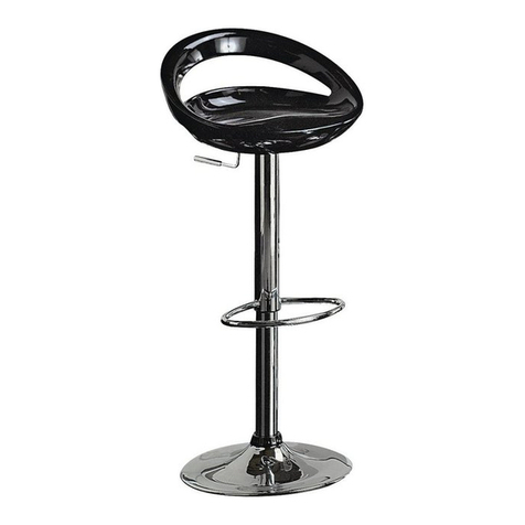 Argos Home Ottawa Bar Stool 600/0444 Assembly instructions