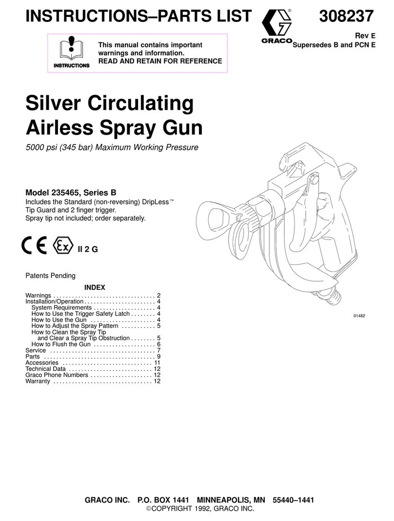 Graco Series B Operation manual