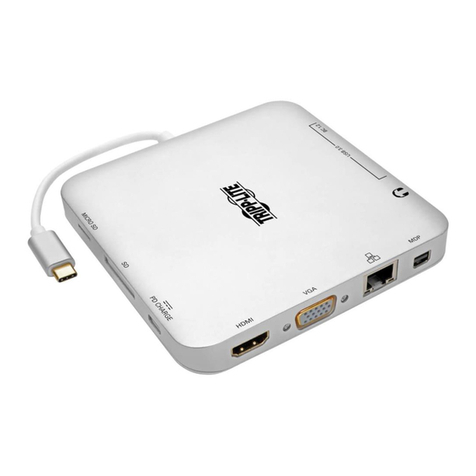 Tripp Lite U442-DOCK2-S User manual