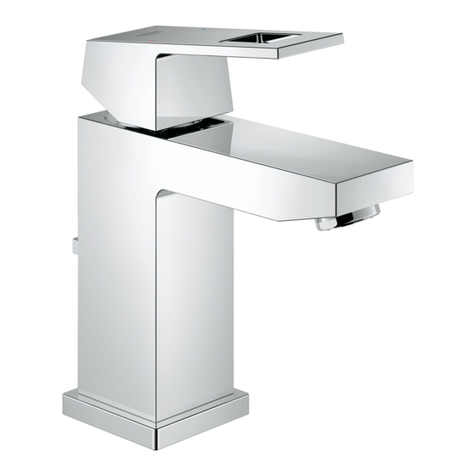 Grohe Eurocube 23 129 quick start guide