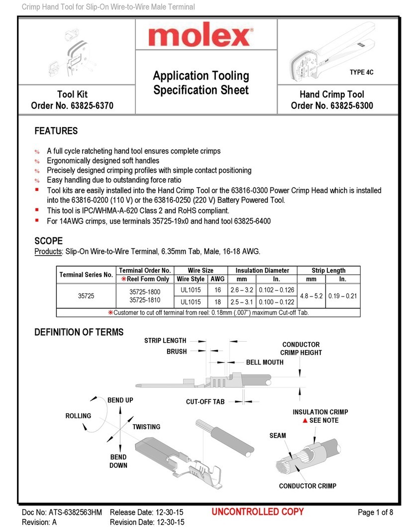 molex 207129 Series User manual molex 207129 Series User manual