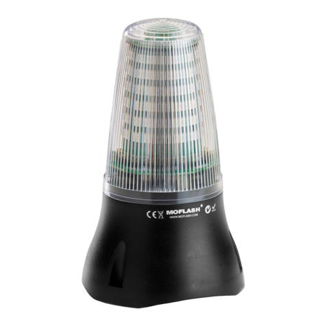 MOFLASH SIGNALLING LEDA125-01 Series INSTALLATION & TECHNICAL INFORMATION