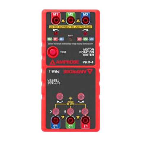 Amprobe PRM-4 user manual