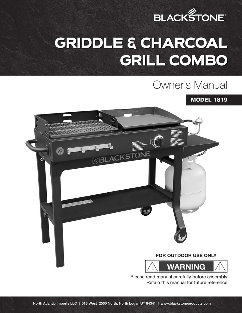 Black Stone 1819 owner's manual
