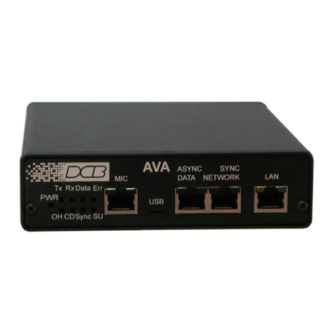 DCB AVA-E user guide