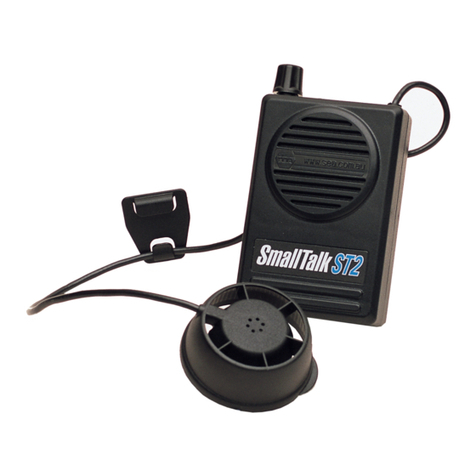 Sundstrom SmallTalk ST2 User instructions