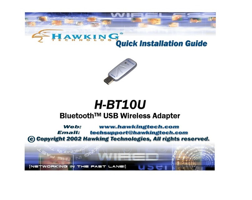 Hawking H-BT10U Quick installation guide