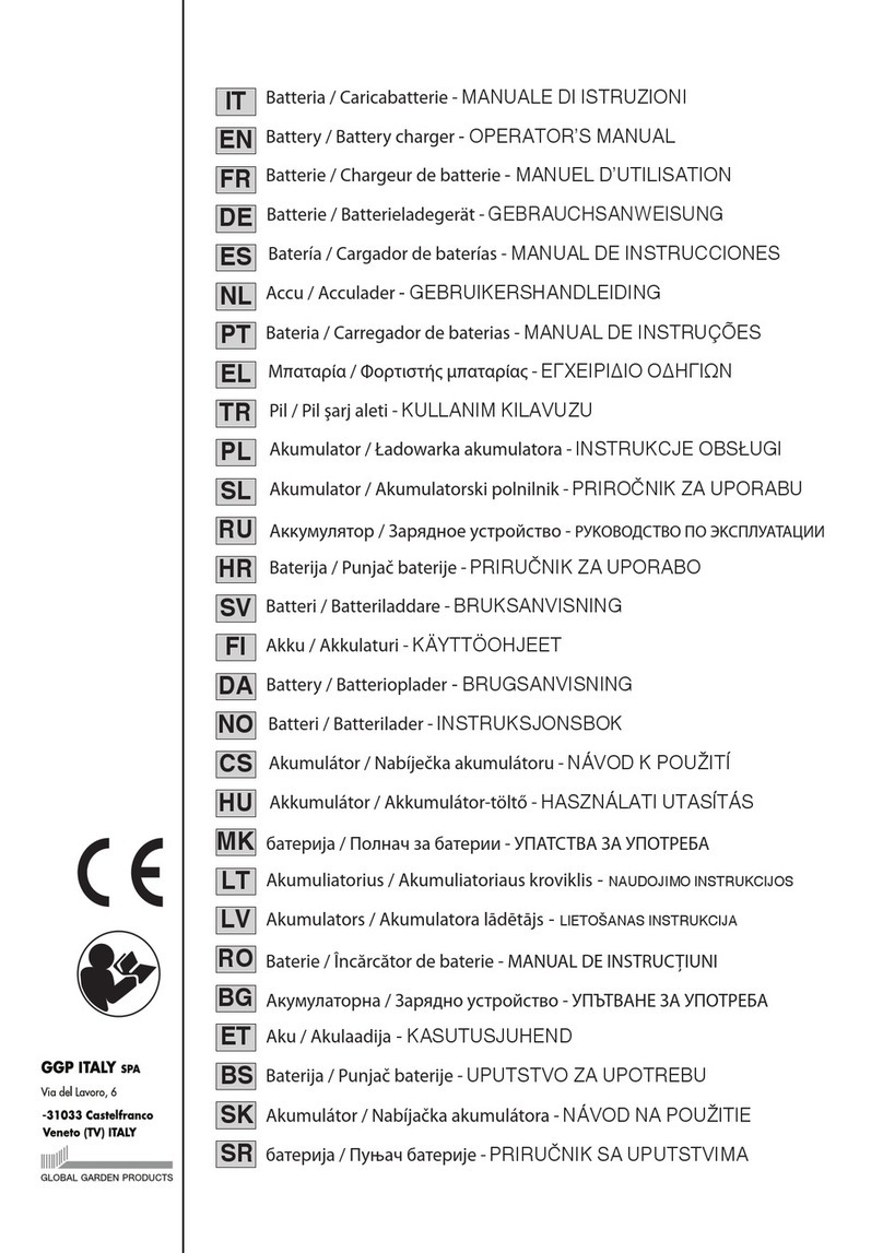 GGP BT 48 Li 2.0 User manual