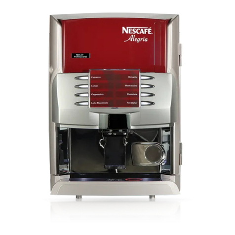 Nescafe Alegria 860-1.0 Summary Cleaning & Trouble Shooting Guide